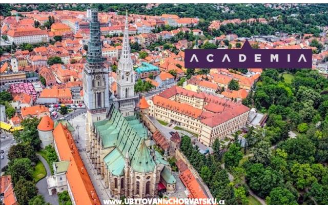 Ferienwohnungen Academia - Unterkunft Zagreb Kroatien
