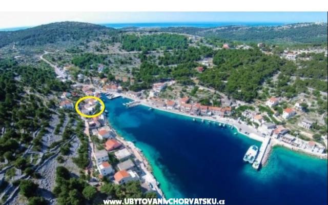 Apartment Zdenko - Unterkunft Inseln Kaprije &amp; Zirje Kroatien
