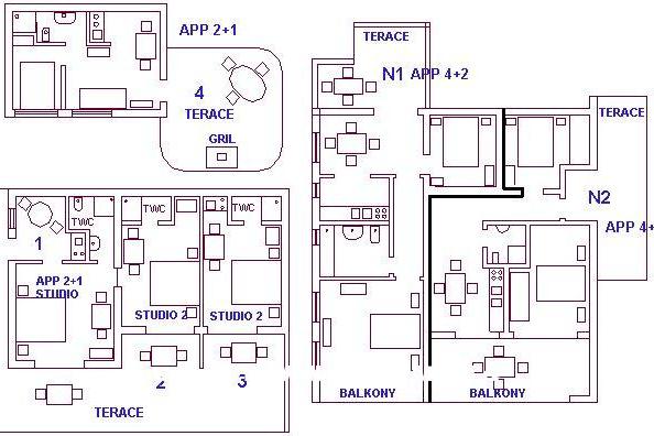 Appartements Tudor Krk – foto 2